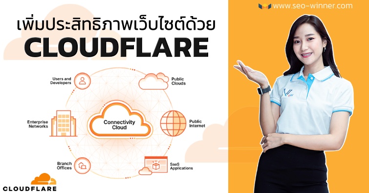 เพิ่มประสิทธิภาพเว็บไซต์ด้วย Cloudflare