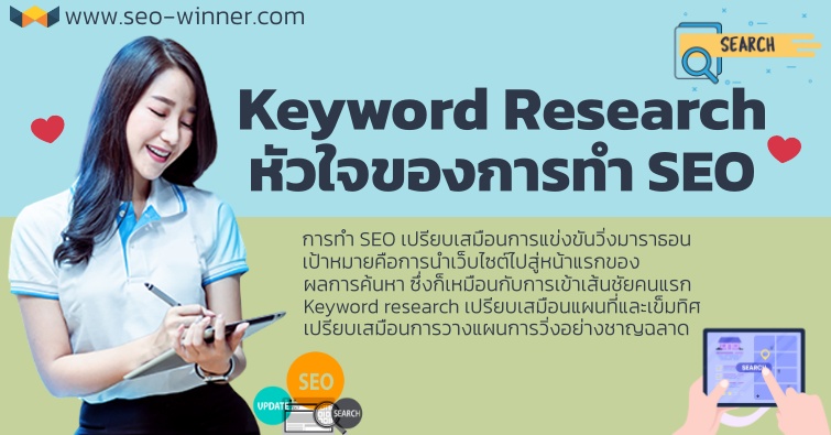 Keyword Research หัวใจของการทำ SEO 